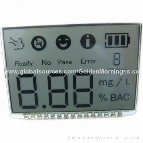 7-segment Custom LCD Display Module, TN Positive